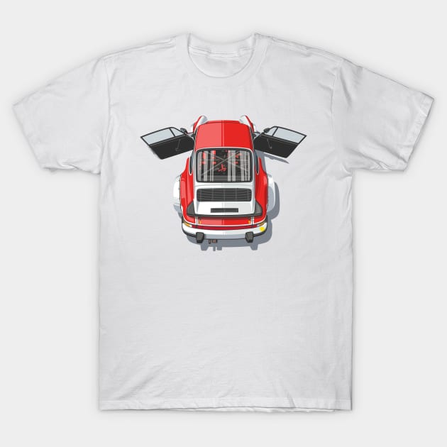 934 Turbo RSR Le mans T-Shirt by Markaryan